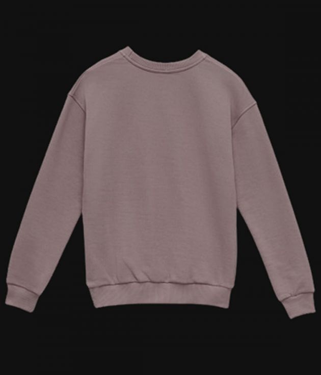 Dusty mauve crewneck sweatshirt